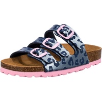 LICO Pantolette »Pantolette Bioline Kids blau Rosa, 27 EU