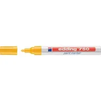 Edding 750 gelb Strich-B.2-4mm Rundspitze