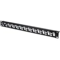 Digitus 24-Port Modulares Patchpanel 1HE geschirmt