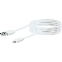 Schwaiger Apple Lightning Flachkabel Weiß 2 m