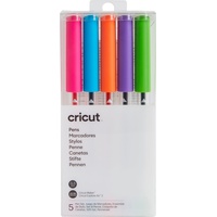 Cricut Explore/Maker Extra Fine Point 5-Pack Brights Stiftset Pink,