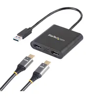 Startech StarTech.com USB 3.0 auf Dual HDMI Adapter, USB