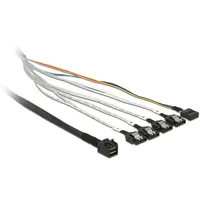 DeLock Internes SAS 6Gbit/s - 4x Mini SAS HD