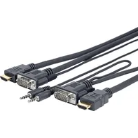 Vivolink PROVGAHDMIFLY3 Videokabel-Adapter VGA + HDMI Typ A (Standard)