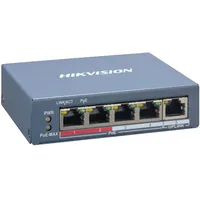 Hikvision - DS-3E1105P-EI Netzwerk-Switch – 4 PoE-Ports – 1