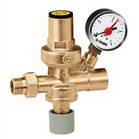CALEFFI Automatische Füllarmatur 1/2 m. Manometer