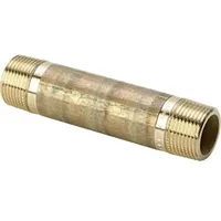 Viega Langnippel 3530 in R1 x 120 mm Rotguss