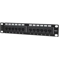 Intellinet Network Solutions Intellinet 720748 12 Port Netzwerk-Patchpanel 254mm
