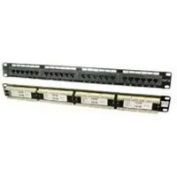 Logilink Patchpanel 24-Port UTP, 180° Anschluss, EconLine