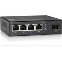 LevelOne GEU-0521 5-Port-Gigabit-Switch, 1 x SFP