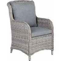 Beliani Polyrattan Gartensessel 60 x 73 x 96 cm