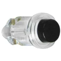 Honeywell FRIEDLAND Klingeleinbautaster Ø 16 schwarz/klar