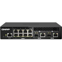QNAP QSW-M2108R-2C Switch Managed 8 port 2.5Gbps, 2 port