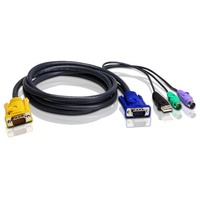 ATEN 2L-5302UP PS/2-USB KVM Kabel 1,8m
