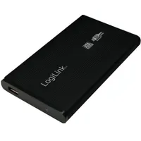 Logilink Festplattengehäuse USB 3.0 schwarz