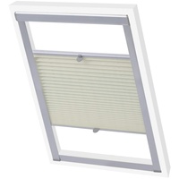 VidaXL Plissee Faltstore Cremefarben 104