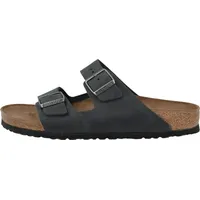 Birkenstock Arizona Nubukleder geölt schwarz 40