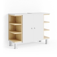 Vicco  Aquis 79,6 x 64 x 32 cm eiche/weiß