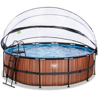 EXIT TOYS Wood Pool 450 x 122 cm inkl.