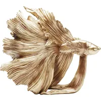 Kare DESIGN Deko-Figur Betta Fish Gold