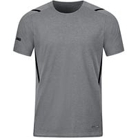 Jako Challenge Trainingsshirt Kinder steingrau meliert/schwarz 128