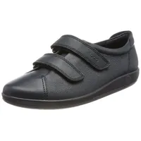ECCO Soft 2.0 Hohe Sneaker Trainer, Marine 36 EU