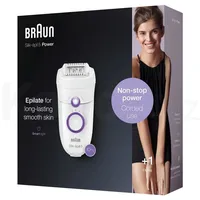 Braun Silk-épil 5 505 weiß/lila