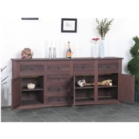 Dynamic24 Sideboard "New Mexiko" Mexico 7+3 Anrichte Buffet Schrank