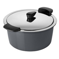 Kuhn Rikon Hotpan, Pfanne + Kochtopf, Grau