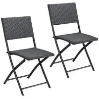 CASARIA Campingstuhl Rom Schwarz