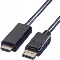 Value DisplayPort Kabel DP - UHDTV, ST/ST, schwarz, 7,5