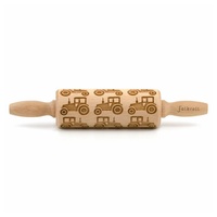 Folkroll Teigrolle Traktor, junior, 23 cm, Nudelholz, Prägerolle, Muster,