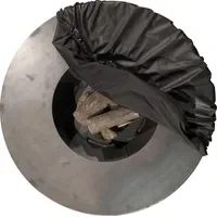 Ofyr Schutzdeckel Ø 85 cm wasserdicht schwarz