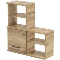 MÖBELPARTNER Schildmeyer Regal 145004 eiche landhaus 59,8 x 20,5