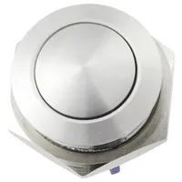 HEIDEMANN 70522 Klingeltaster 1fach Edelstahl 48 V AC/2 A