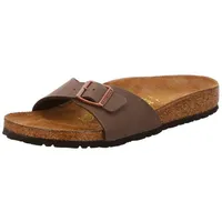 Birkenstock Madrid Birko-Flor Nubuk schmal mocca 40