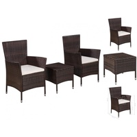 VidaXL Bistroset 3-tlg. Braun