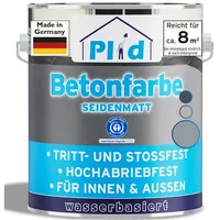 Plid Betonfarbe 0,75 l Silbergrau
