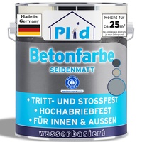 Plid Betonfarbe 2,5 l Silbergrau