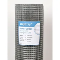 KrapTrap KrapTrap® Volierendraht Drahtgitter I Käfigdraht Schweißgitter I 16x16mm