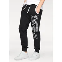 Lonsdale London Herren Marldon Jogging Pants Slim Fit, Schwarz,