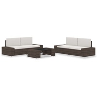 VidaXL Garten-Lounge-Set 5-tlg. braun 3054587