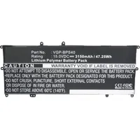 CoreParts Akku Laptop-Akku für Sony (1 Zellen, 3150 mAh),