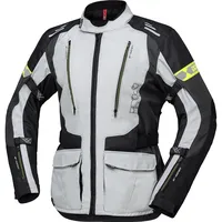 IXS Lorin-ST Textiljacke Grau/Schwarz/Neon-Gelb M