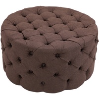 CLP Drancy Stoff 72 x 40 cm braun