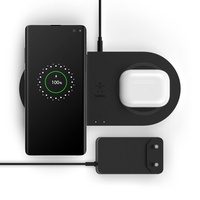 Belkin BoostCharge Dual Wireless Charging Pads schwarz