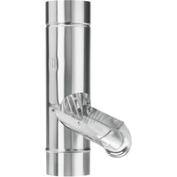 Grömo Regenwasserklappe Griffmulde Zink