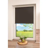 K-HOME 542890-30 Klemmfix Rollo Verdunklung, Schwarz, 100 x 200