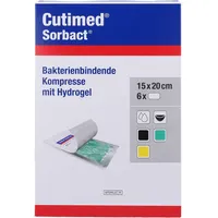 ToRa Pharma GmbH Cutimed Sorbact Gel Kompressen 15x20 cm