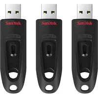 SanDisk Ultra USB-Sticks 64 GB 3-Pack